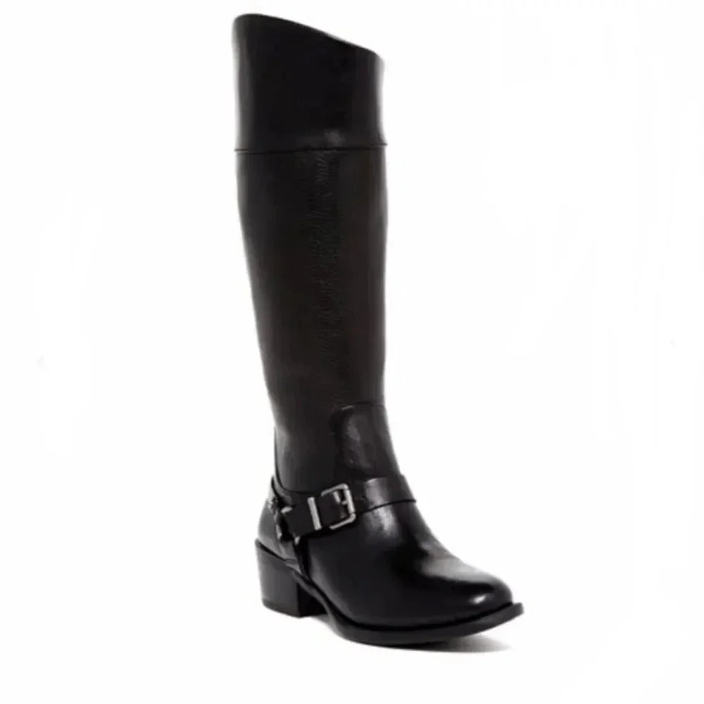 Vince Camuto Leather Brunah Tall Boots